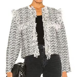 NWT Awesome ALL SAINTS Ashley Tassel Jacket XS